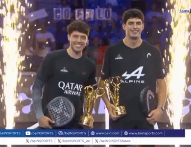 كوييو وتابيا يتفوقان ويفوزان ببطولة ملقا بادل