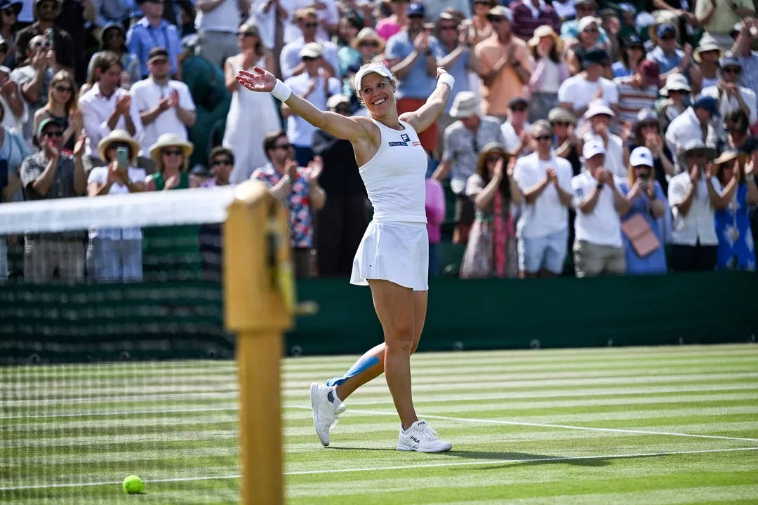 لورا سيغموند تفاجئ ماديسون كيز في ويمبلدون