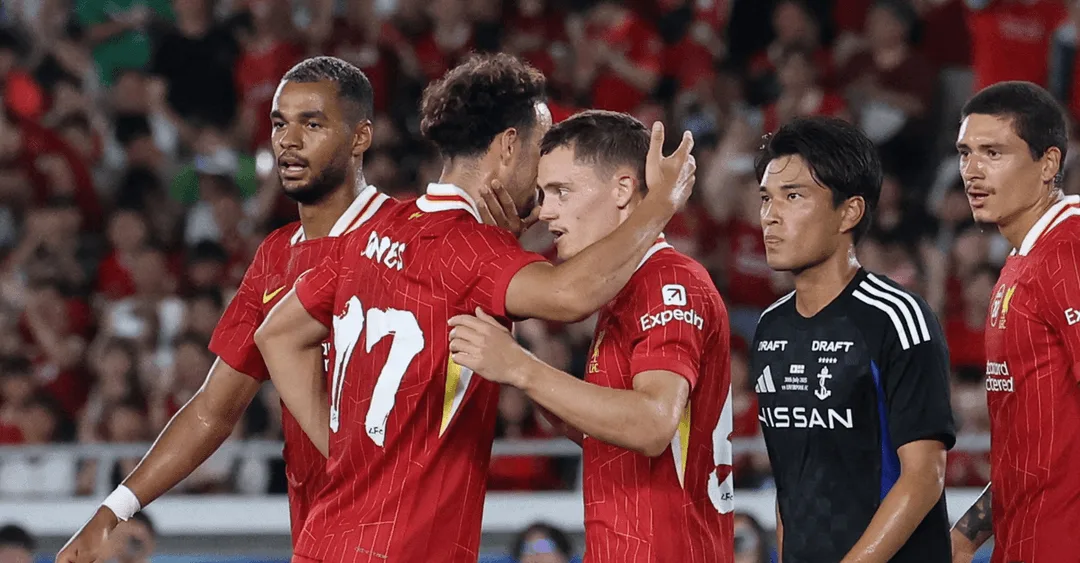 ليفربول يهزم يوكوهاما إف مارينوس ودياً 3-1