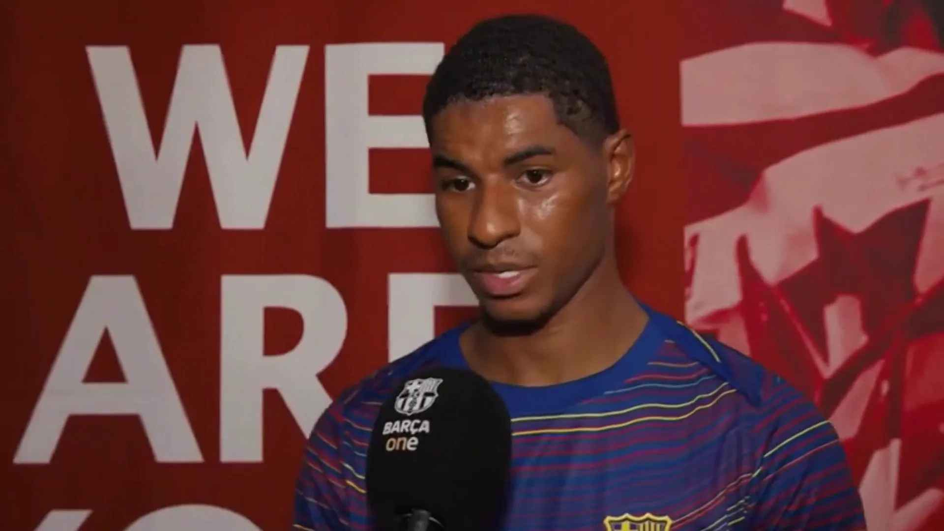 ماركوس راشفورد سعيد ببدايته مع برشلونة وجاهز للتحدي