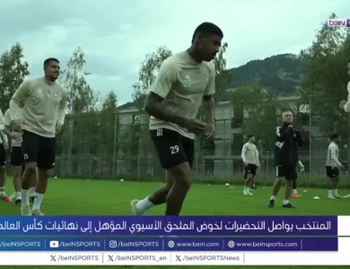 معسكر المنتخب الإماراتي في النمسا استعدادًا للملحق الآسيوي