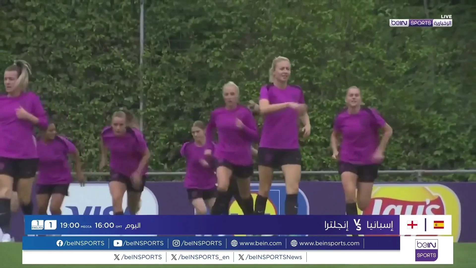 مواجهة بين إنجلترا وإسبانيا في نهائي يورو للسيدات