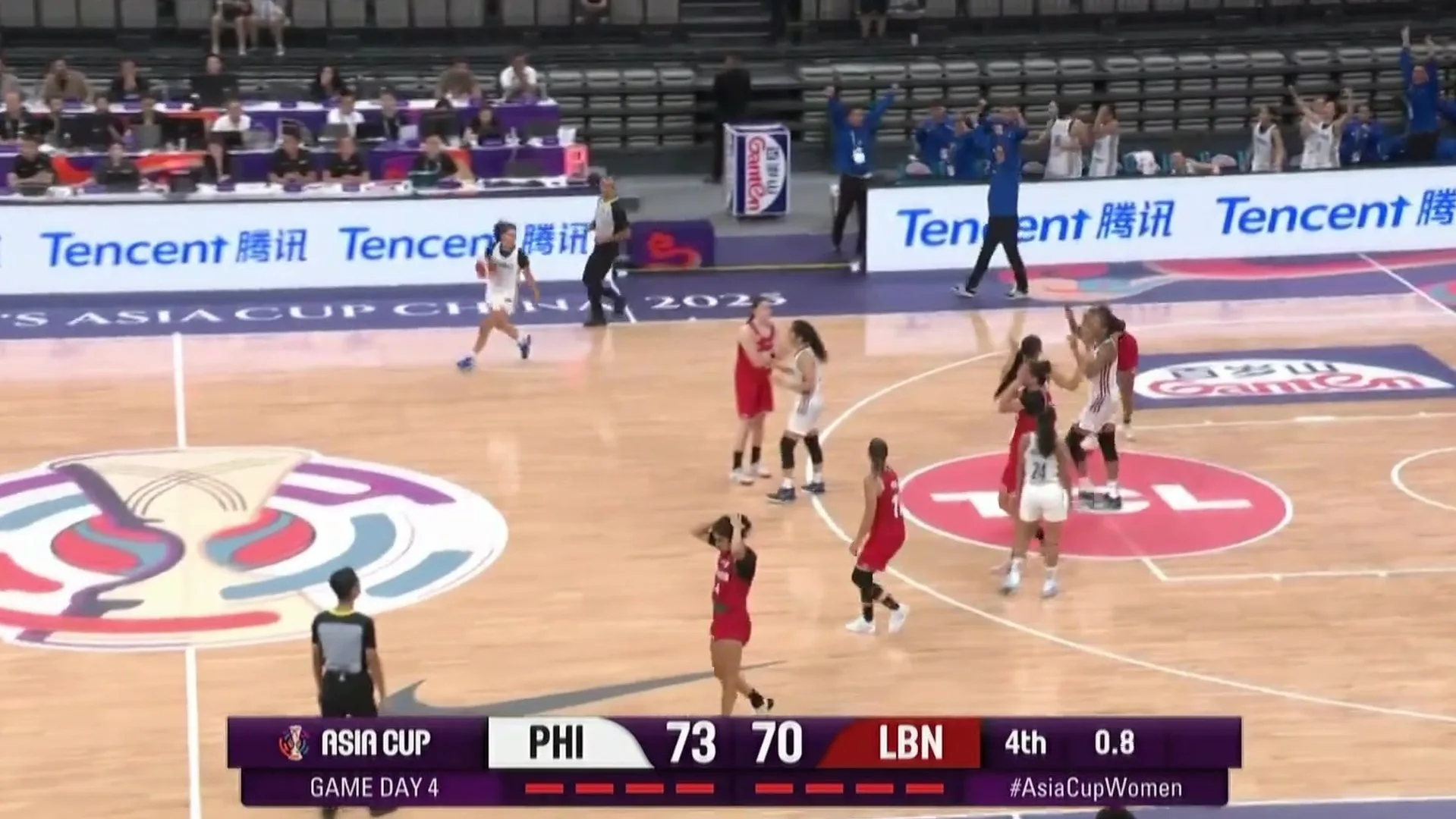 هزيمة ثقيلة للبنان أمام الفلبين في كأس آسيا للسيدات