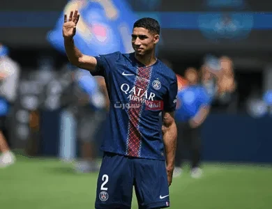 أستنفار كبير في نادي باريس سان جيرمان بسبب خطوة أشرف حكيمي المفاجئة