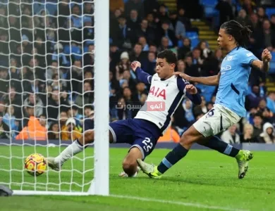 القنوات الناقلة لمباراة مانشستر سيتي وتوتنهام في الدوري الإنجليزي الممتاز