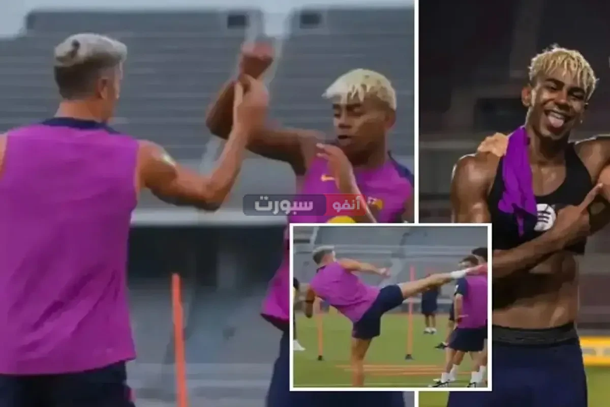 لامين يامال يخسره نزاله أمام ليفاندوفسكي بالضربة القاضية في نزال ناري