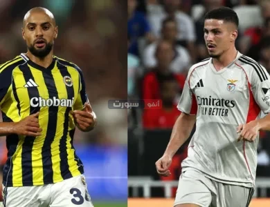 توقيت مباراة بنفيكا وفنربخشة والقنوات الناقلة في دوري أبطال أوروبا