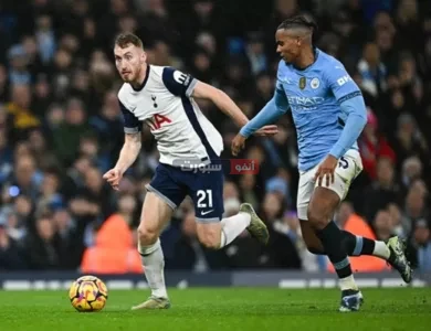 القنوات المفتوحة الناقلة لمباراة مان سيتي وتوتنهام في الدوري الإنجليزي الممتاز
