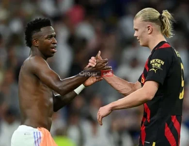 صفقة تبادلية تاريخية بين ريال مدريد ومان سيتي بطلها فينيسيوس جونيور وهالاند تهز ميركاتو صيف 2025
