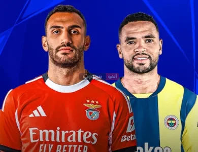 توقيت مباراة فنربخشة وبنفيكا والقنوات الناقلة في دوري أبطال أوروبا