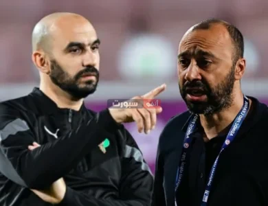 طارق السكتيوي يرد بقوة على تصريحات وليد الركراكي المستفزة بعد تتويج المنتخب المغربي المحلي بالشان