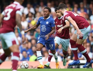 القنوات المفتوحة الناقلة لمباراة تشيلسي ووست هام يونايتد في الدوري الإنجليزي الممتاز