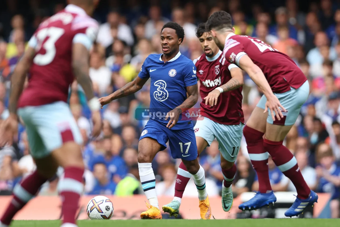 القنوات المفتوحة الناقلة لمباراة تشيلسي ووست هام يونايتد في الدوري الإنجليزي الممتاز