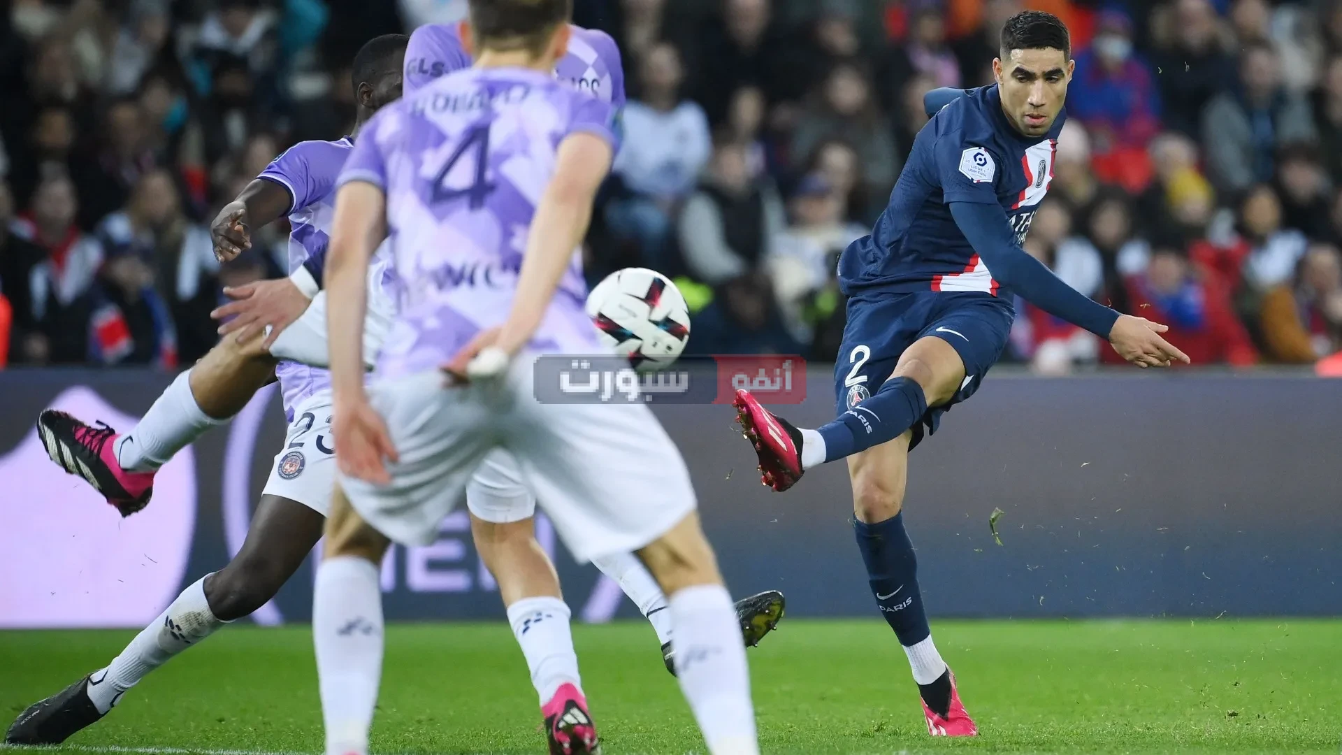 القنوات المفتوحة الناقلة لمباراة تولوز وباريس سان جيرمان في الدوري الفرنسي