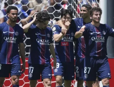 موعد مباراة باريس سان جيرمان وأنجيه والقنوات الناقلة في الدوري الفرنسي