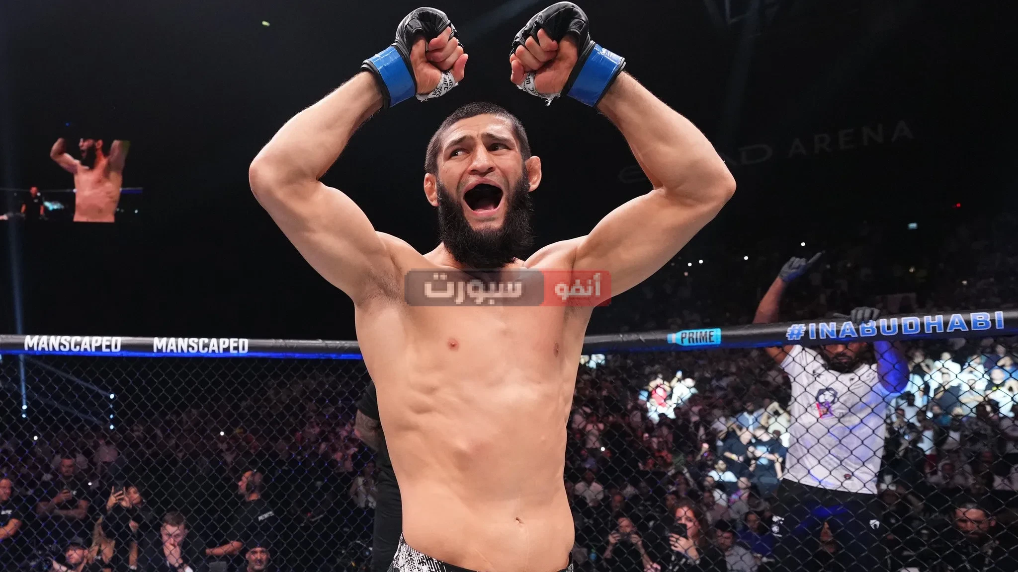 حمزة شيماييف يكتسح دو بليسيس ويخطف حزام الوزن المتوسط بطولة UFC 319