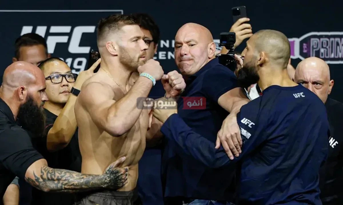 حمزة شيماييف يهزم دو بليسيس في UFC 319 ويحرز بطولة الوزن المتوسط