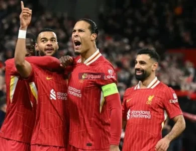 تشكيلة ليفربول ضد آرسنال في الدوري الإنجليزي الممتاز