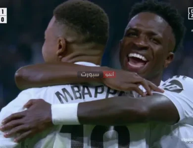 هدف مبابي من ركلة جزاء في الدقيقة 51