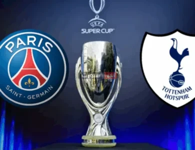 تعرف على معلق مباراة باريس سان جيرمان وتوتنهام في كأس السوبر الأوروبي 2025