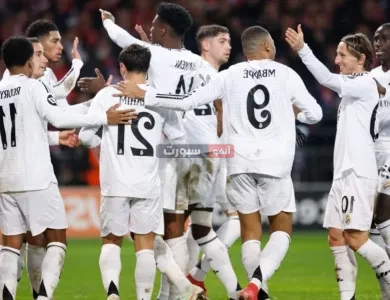 تشكيلة ريال مدريد الرسمية لمواجهة أوساسونا في الدوري الإسباني 2025