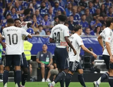 رجل مباراة ريال مدريد ضد ريال أوفييدو في الجولة الثانية من الدوري الإسباني