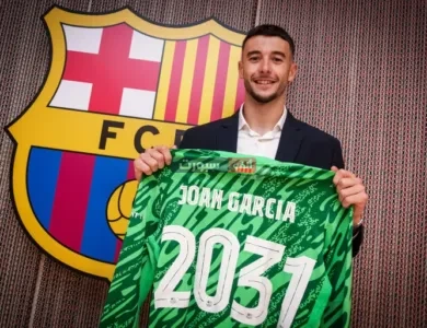 رجل مباراة برشلونة ورايو فاليكانو اليوم هو حارس البارسا