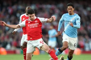 ارسنال ضد مان سيتي: تعادل مثير بهدف لكل فريق