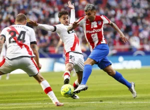 القنوات المفتوحة الناقلة لمباراة أتلتيكو مدريد ضد رايو فاييكانو اليوم في الدوري الإسباني 2025