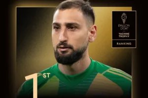 دوناروما يتوج بأفضل حارس في العالم