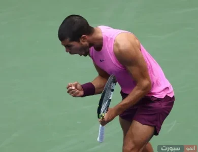 ألكاراز يتجاوز نوفاك دجوكوفيتش ويبلغ نهائي أميركا المفتوحة