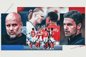 القنوات المفتوحة الناقلة لمباراة آرسنال ومانشستر سيتي في الدوري الإنجليزي الممتاز