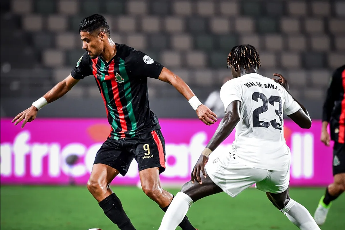 القنوات المفتوحة الناقلة لمباراة الجيش الملكي وريال دي بانجول في دوري أبطال إفريقيا