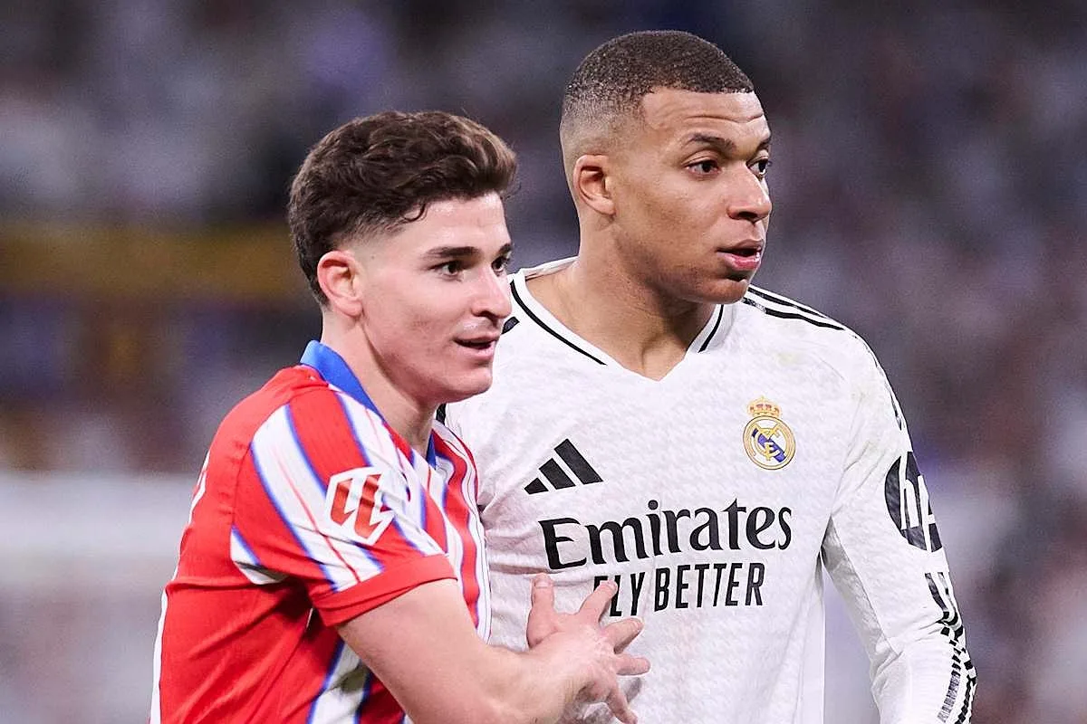 ترتيب هدافي الدوري الإسباني بتسجيل ألفاريز ومبابي في مباراة ريال مدريد وأتلتيكو مدريد