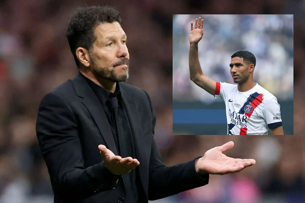 دييغو سيميوني يفاجئ أشرف حكيمي بتصريح غير متوقع