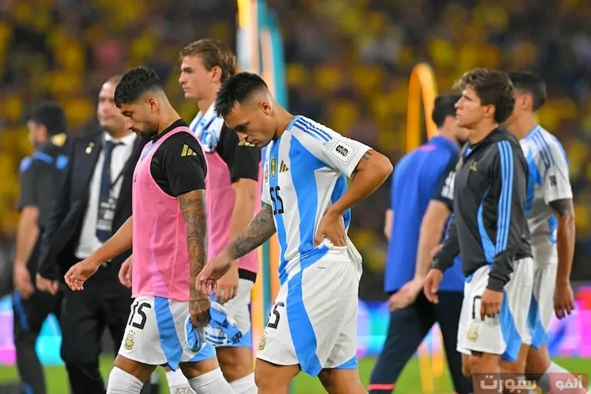ترتيب مجموعة الأرجنتين بعد خسارة امام الإكوادور في تصفيات كأس العالم 2026