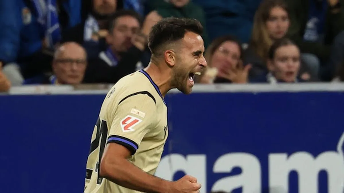 رجل مباراة برشلونة ضد أوفييدو بأداء استثنائي