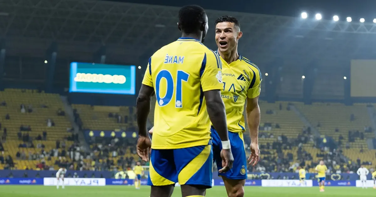 النصر: ساديو ماني يسجل الاول وكريستيانو الهدف الثاني ضد الاتحاد (فيديو)