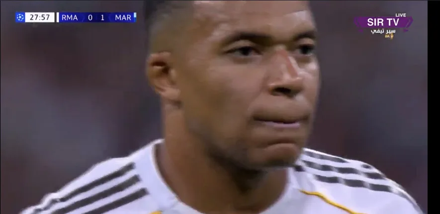 مبابي يسجل هدف التعادل من ضربة جزاء ضد مارسيليا
