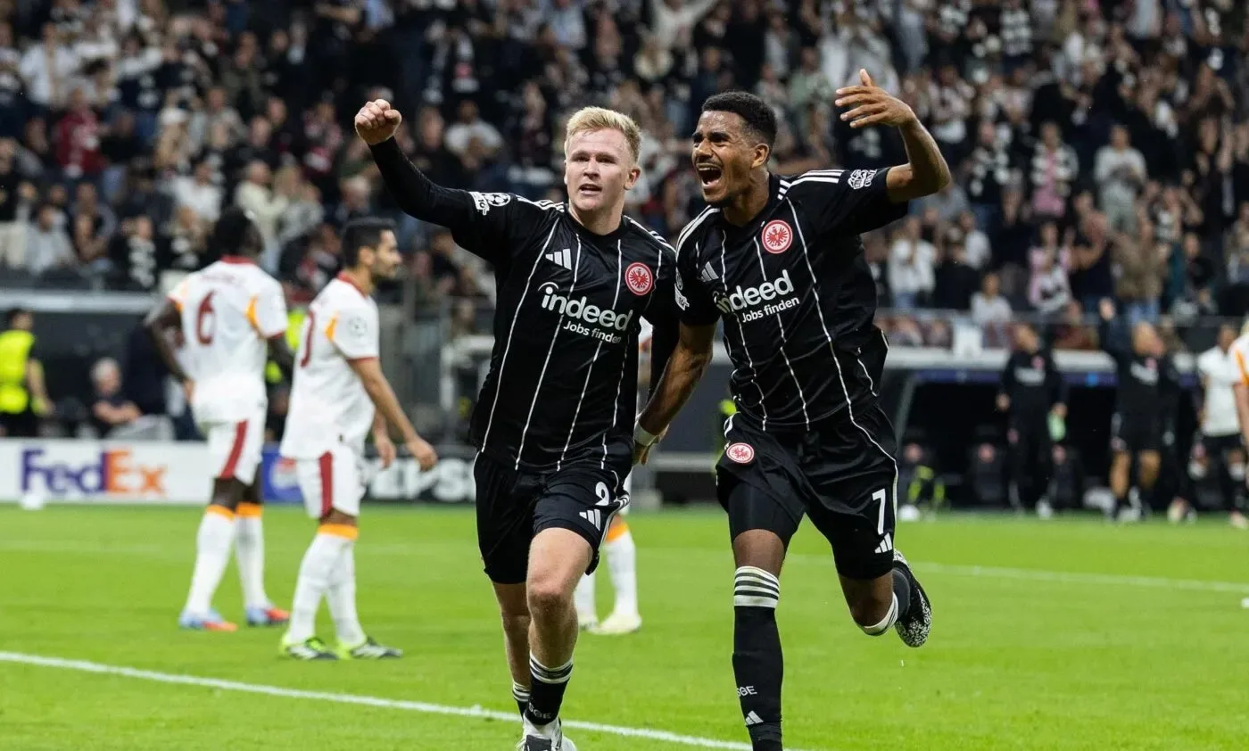 فرانكفورت يكتسح جالاتا سراي ولشبونة تحقق فوزاً كاسحاً