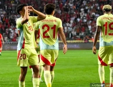 ترتيب مجموعة إسبانيا بعد الفوز على تركيا بسداسية