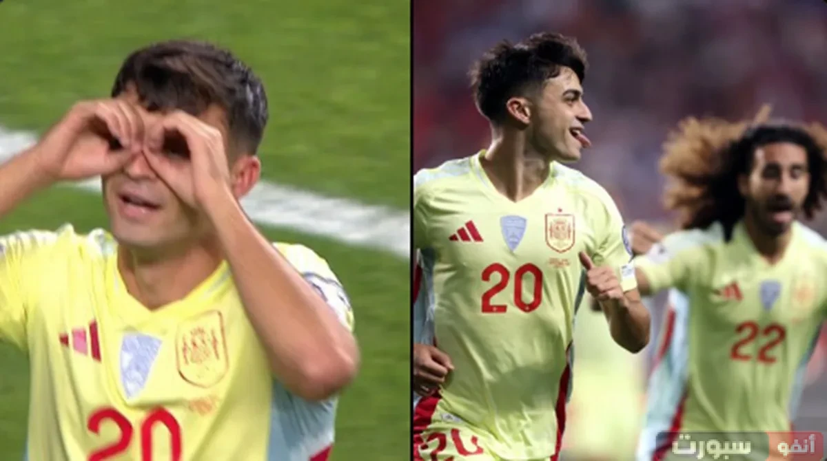 فيديو: بيدري يسجل الهدف الأول في شباك تركيا