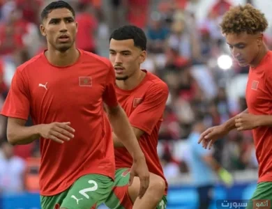 تعليق مُفاجئ من نجم المغرب بعد استبعاده من قائمة الركراكي