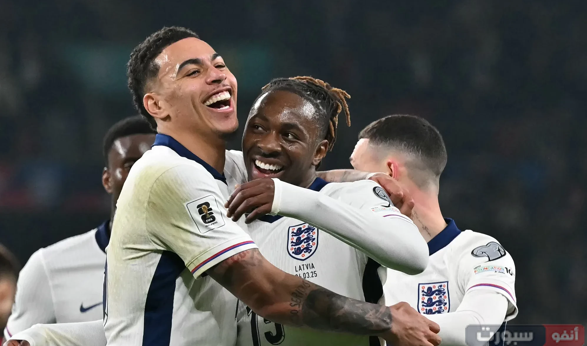 نتيجة مباراة إنجلترا وأندورا 2-0 بتصفيات المونديال 2026