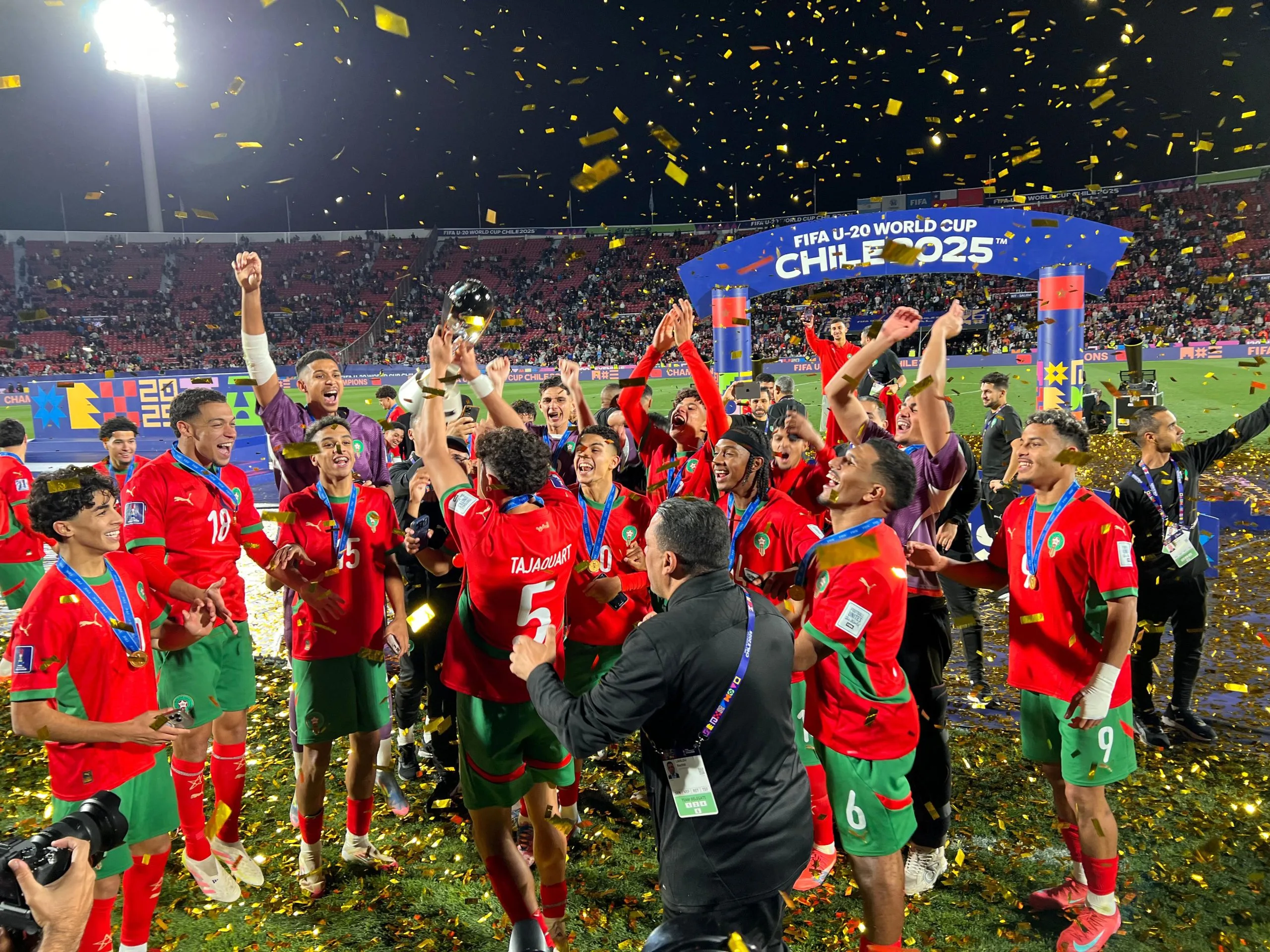 أسود الأطلس الشباب يعتزمون مواصلة الحصد بعد تكريم ملكي تاريخي