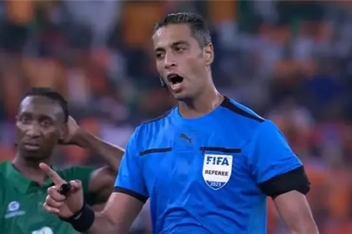 أمين عمر حكما لمباراة نهضة بركان وأهلي في دوري أبطال إفريقيا