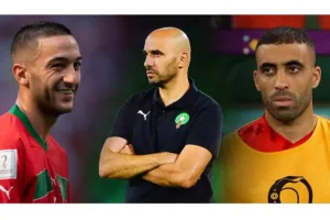 وليد الركراكي يفاجئ الجميع ويستدعي حمد الله ويستبعد حكيم زياش