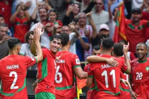 les lions de l'atlas sont à un pas d'écrire l'histoire avec leur seizième victoire.