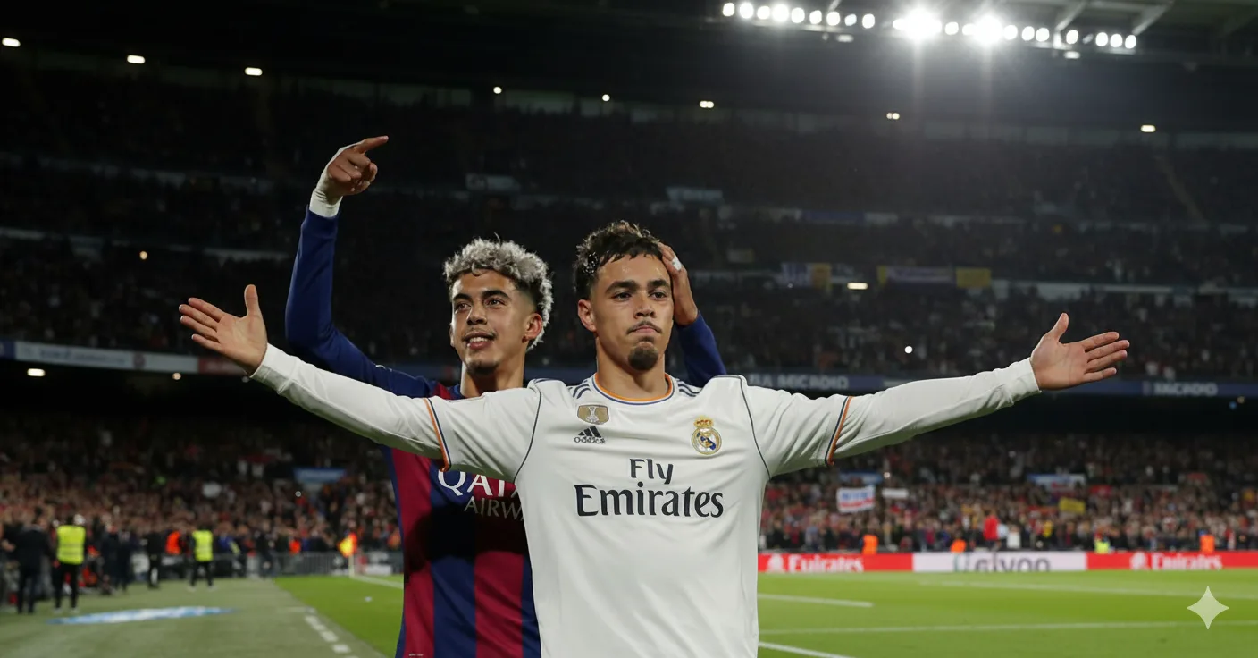 othman maama and yasser al zabiri to the two giants of the spanish league