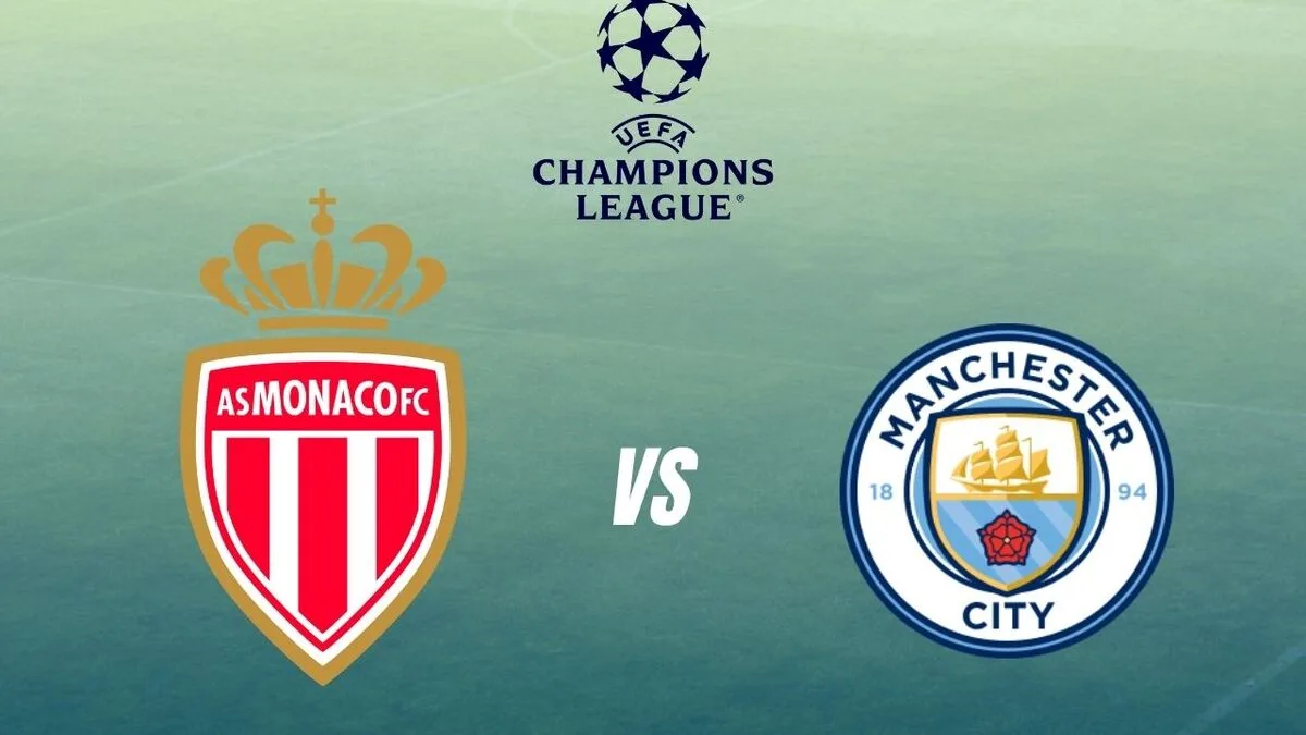 القنوات الناقلة لمباراة موناكو ومانشستر سيتي في دوري أبطال أوروبا